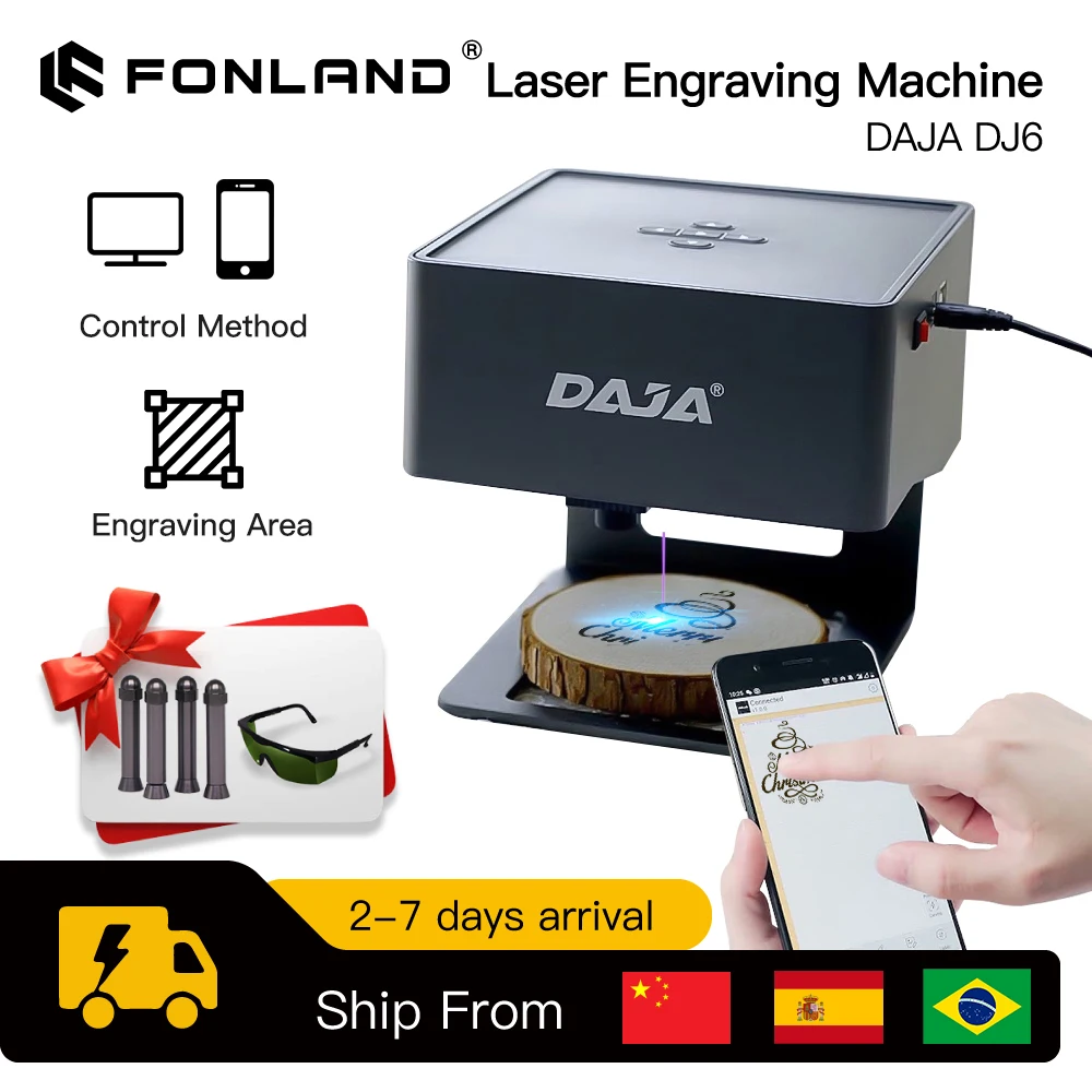 Industrial Laser Applications - Лазерный гравер DAJA с ЧПУ DIY