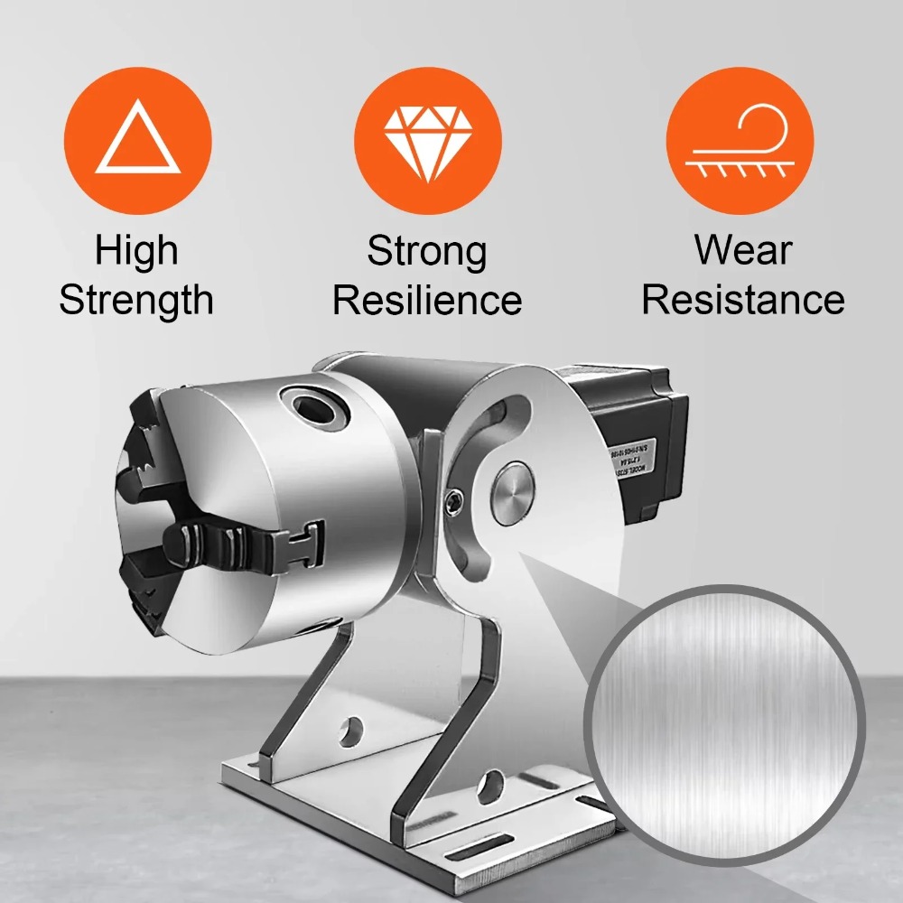 Rotary Axis Laser Engraver - 360 ° Вращающаяся ось, 4-я ось,