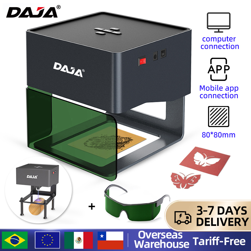 Industrial Laser Machines - DAJA DJ6 Мини Портативный Лазерный Гравер