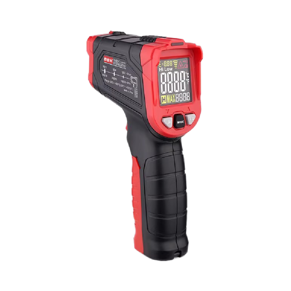 Industrial Laser Thermometer Gun - Портативный цифровой лазерный ИК-дисплей с ЖК-дисплеем,