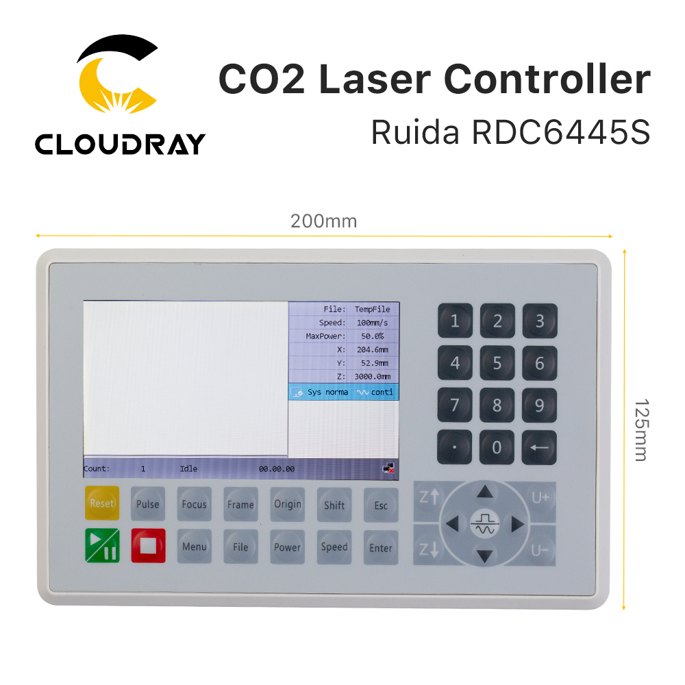 Контроллер Ruida RDC6445 RDC64 – обзор и цена Laser Engraving Software