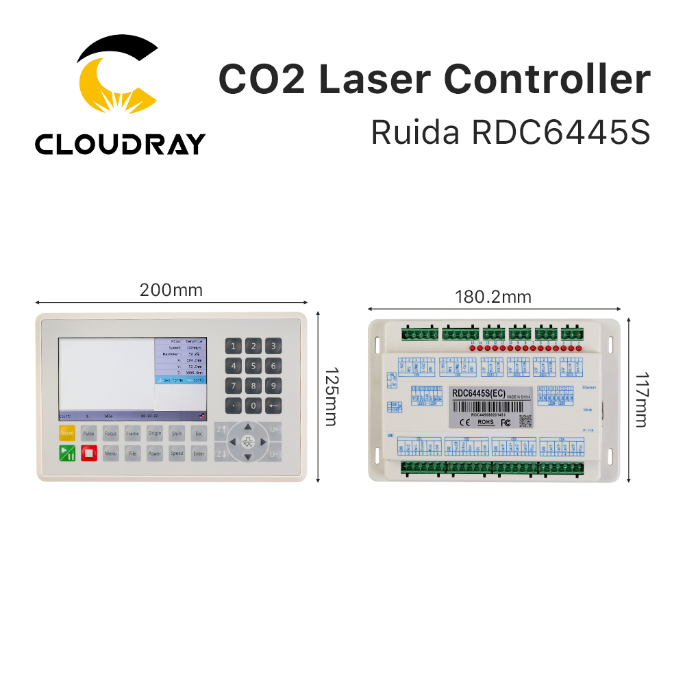 Контроллер Ruida RDC6445 RDC64 – обзор и цена Laser Engraving Software