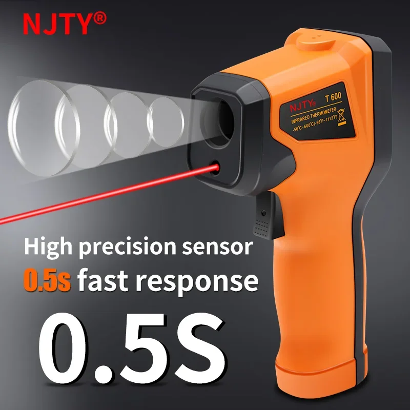 Цифровой инфракрасный термомет – обзор и цена Industrial Laser Thermometer Gun
