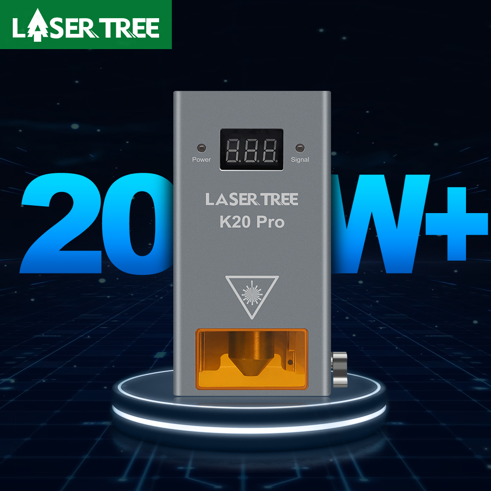 LASER TREE K20 20 Вт оптическа – обзор и цена Laser Engraving Software
