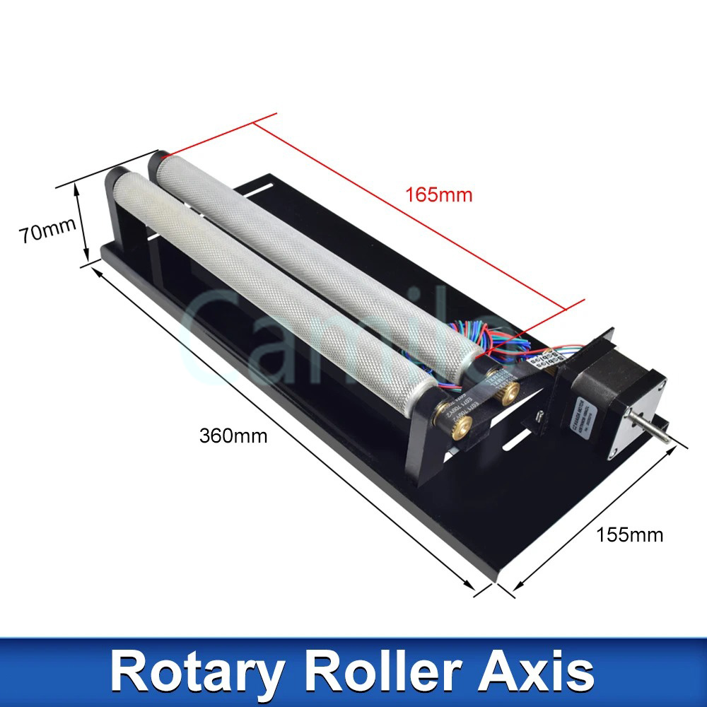 Модуль для лазерной гравировки – обзор и цена Rotary Axis Laser Engraver