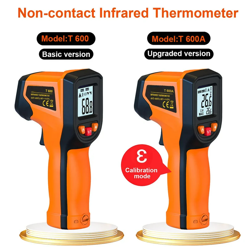 Инфракрасный термометр T600 T6 – обзор и цена Industrial Laser Thermometer Gun