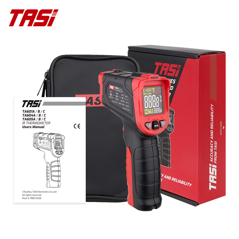 TASI TA601A TA601B TA601C Инфр – обзор и цена Industrial Laser Thermometer Gun
