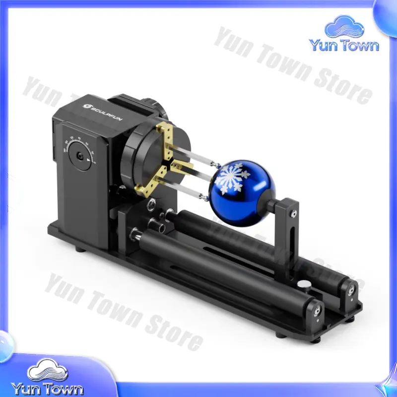 Модуль вращения по оси Y SCULP – обзор и цена Rotary Axis Laser Engraver